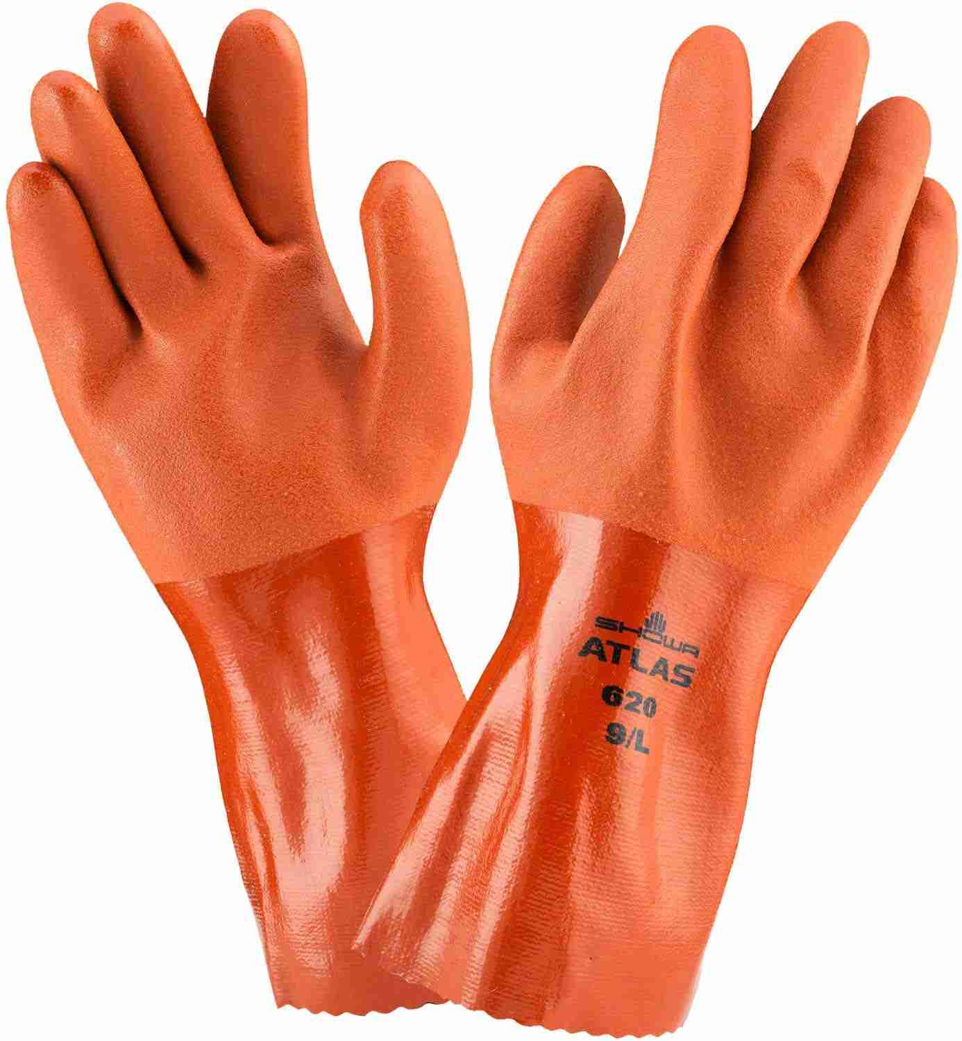 BRAND, CATEGORY, MAINE LOBSTER NOW, SUPPLIES, Atlas Glove 620 Atlas Vinylove 12in Double Dipped Gloves