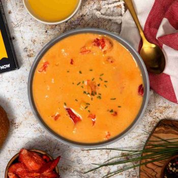 BRAND, CATEGORY, CHOWDER & BISQUE, MAINE LOBSTER NOW, Maine Lobster Bisque w/ Lobster Meat - 16 oz.