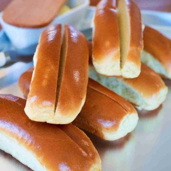 BRAND, CATEGORY, GROCERY, MAINE LOBSTER NOW, Fantini Split Top Brioche Lobster Roll Buns - 6 Pack